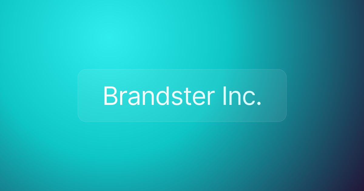 Brandster Inc.