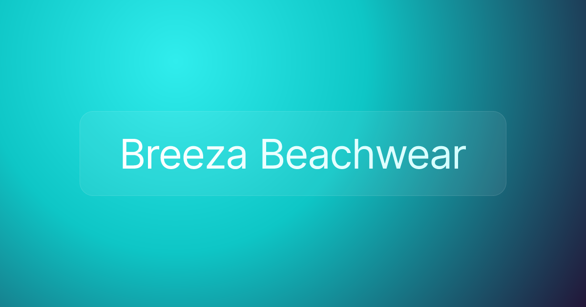 Breeza Beachwear