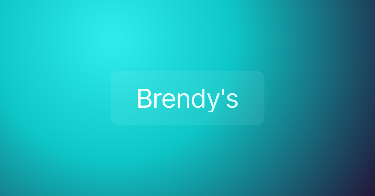 Brendy's