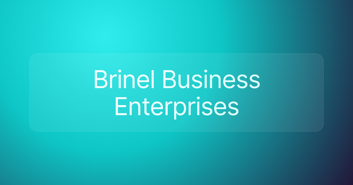 Brinel Business Enterprises