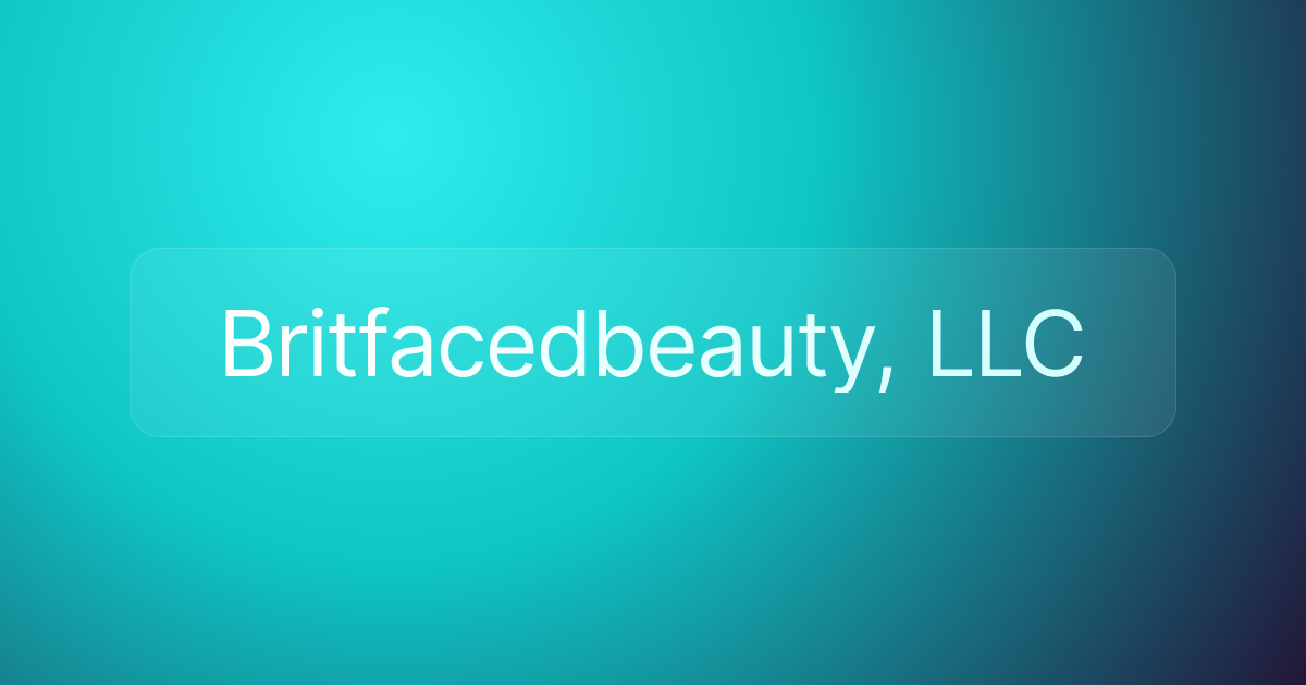 Britfacedbeauty, LLC