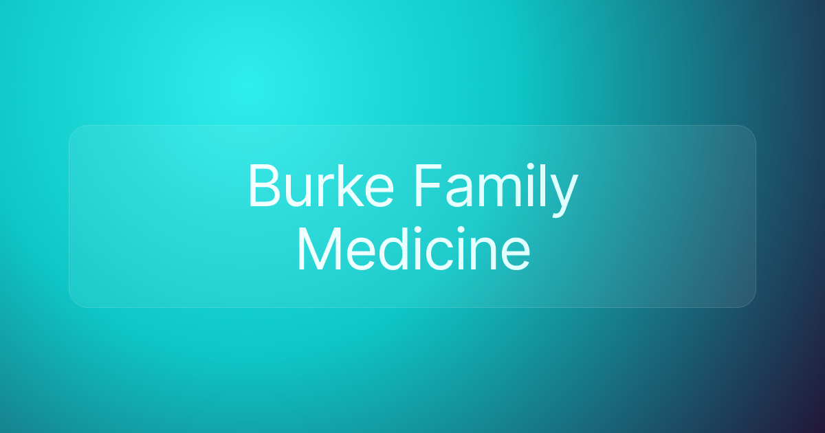 Burke Family Medicine