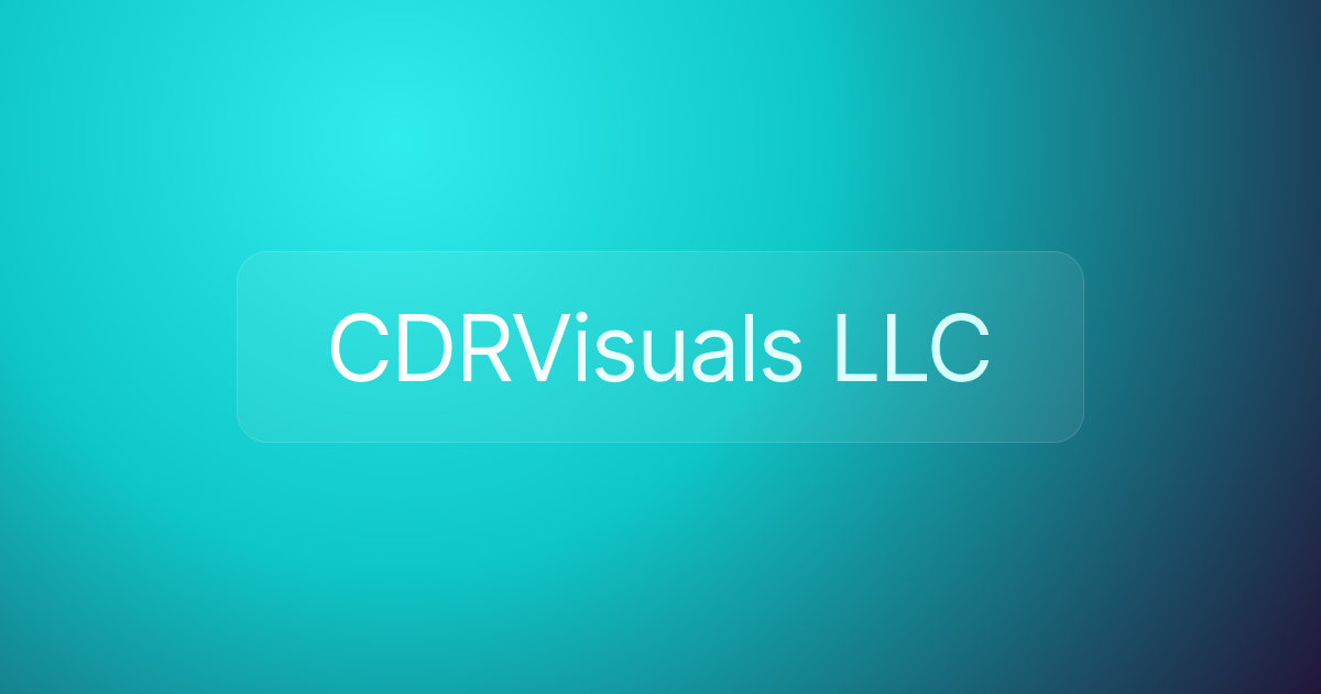 CDRVisuals LLC