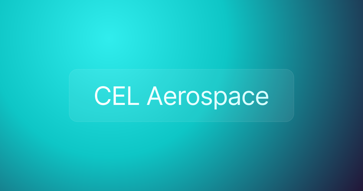 CEL Aerospace