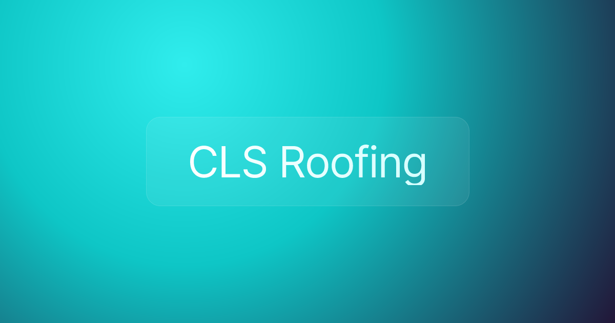 CLS Roofing