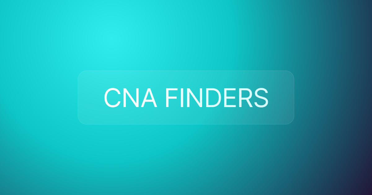 CNA FINDERS