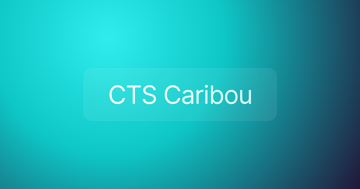 CTS Caribou