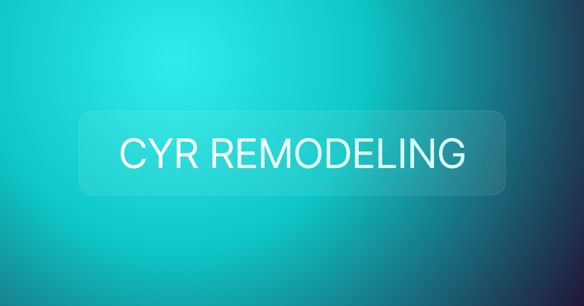 CYR REMODELING