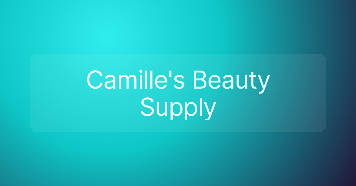 Camille's Beauty Supply