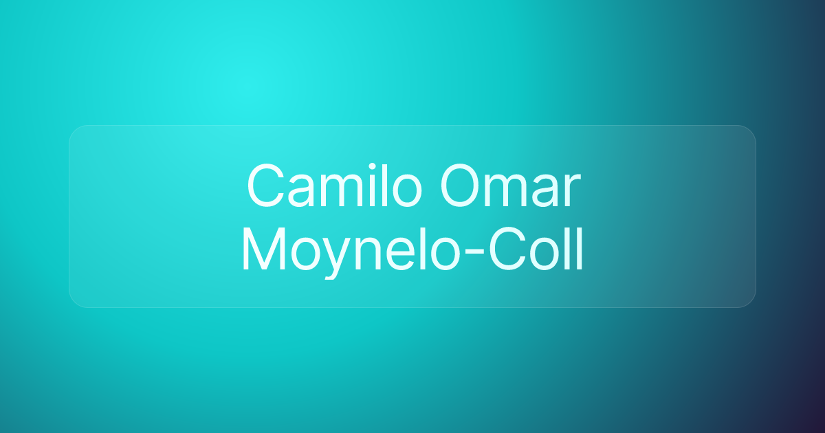 Camilo Omar Moynelo-Coll