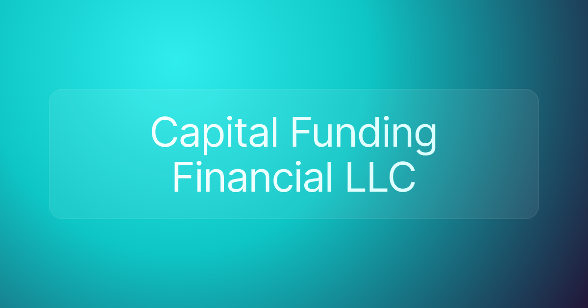 Capital Funding Financial LLC