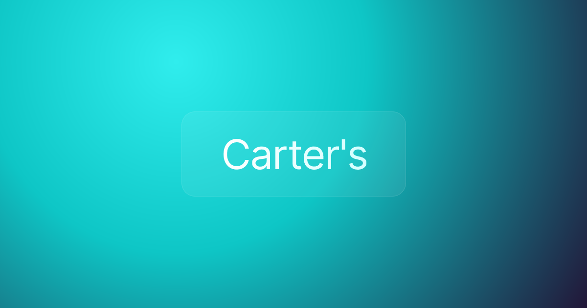 Carter's