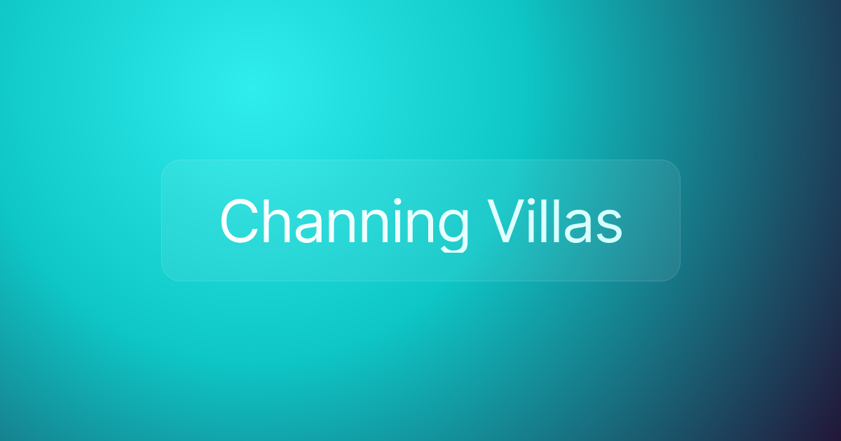 Channing Villas