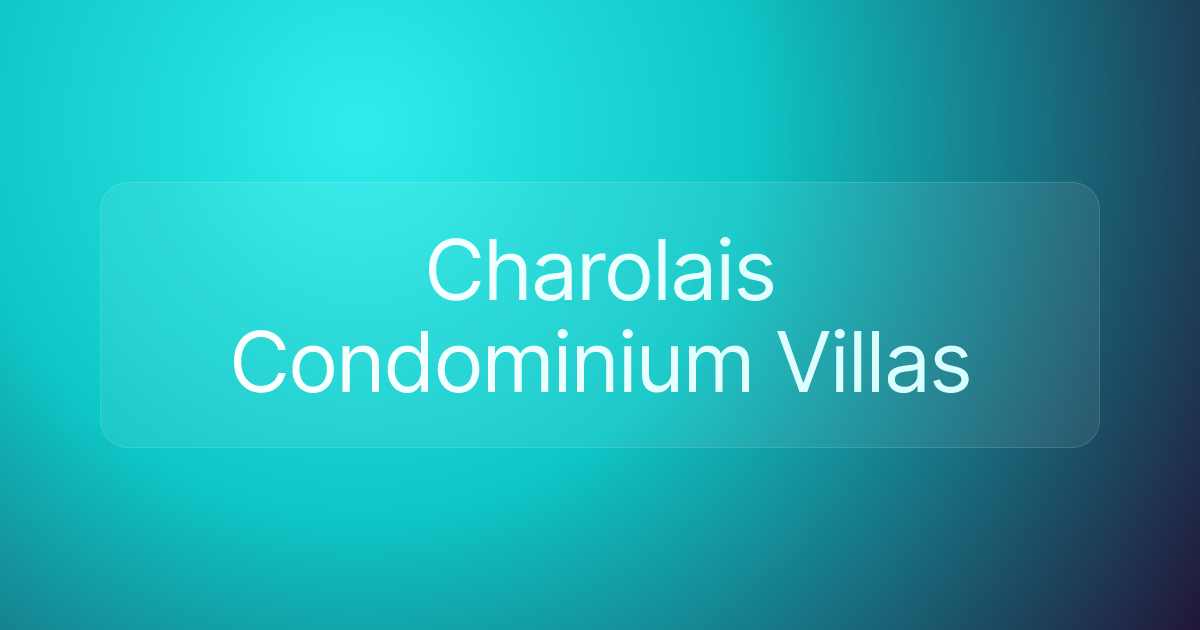 Charolais Condominium Villas