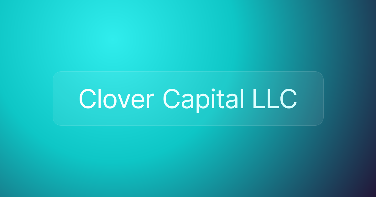 Clover Capital LLC