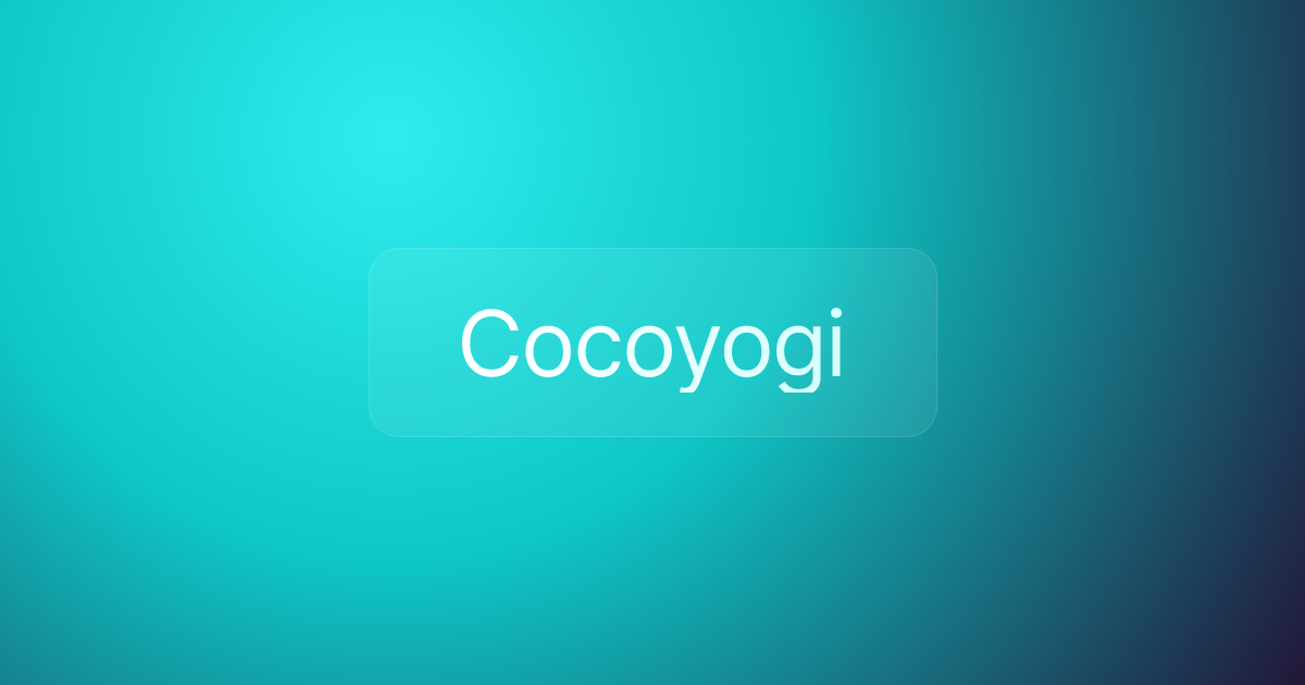 Cocoyogi