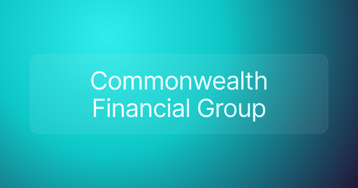 Commonwealth Financial Group