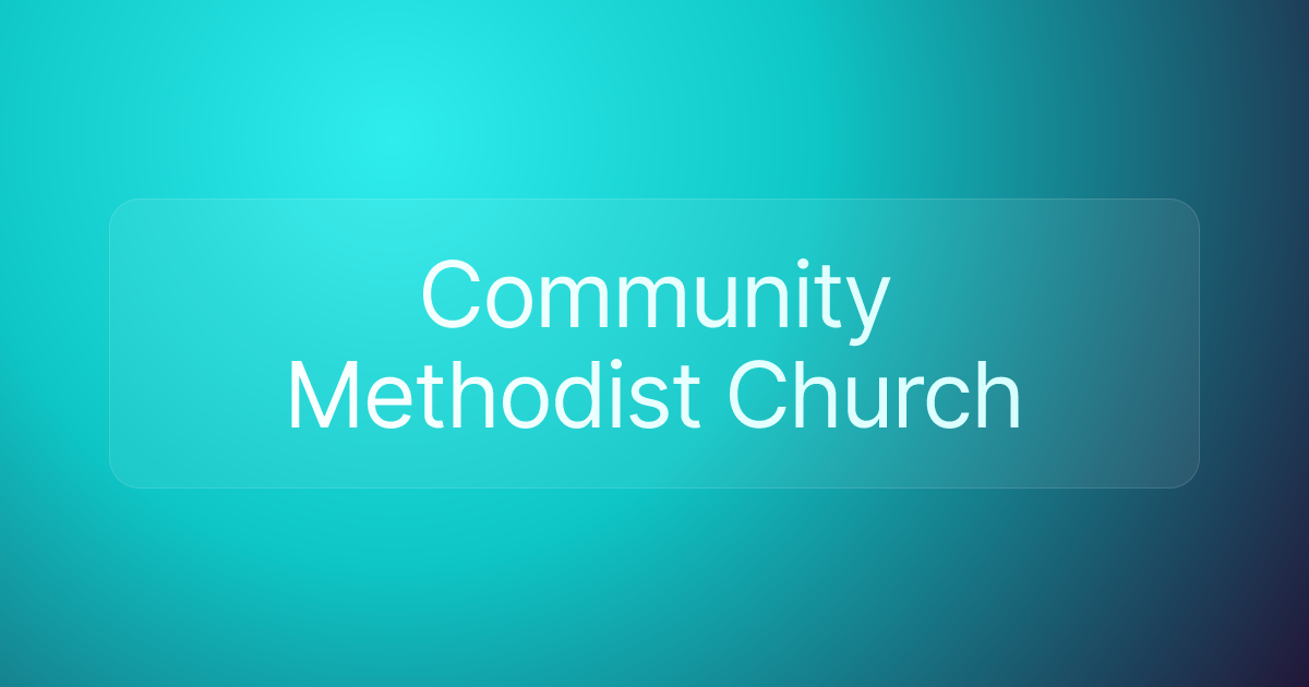 Community Methodist Church