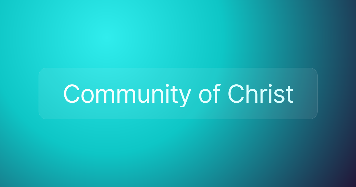Community of Christ