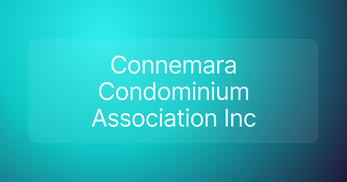 Connemara Condominium Association Inc