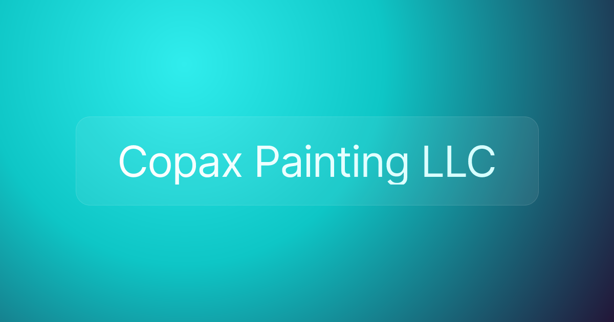 Copax Painting LLC