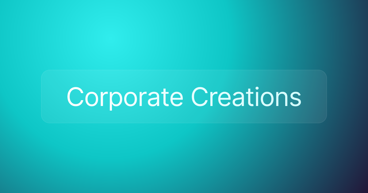 Corporate Creations