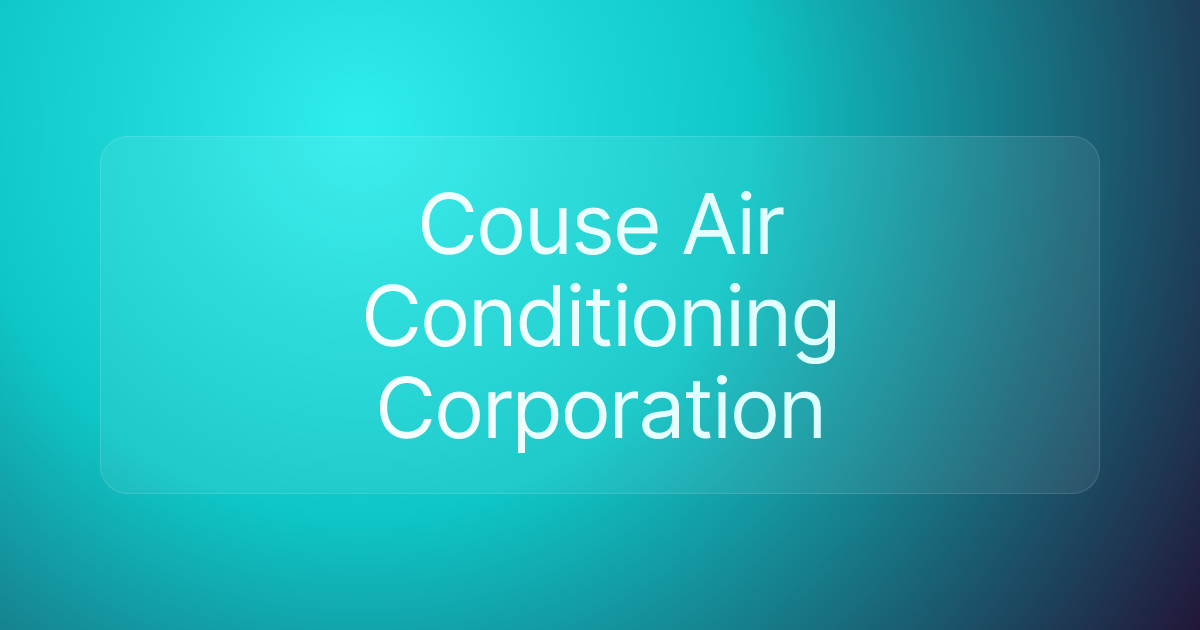 Couse Air Conditioning Corporation