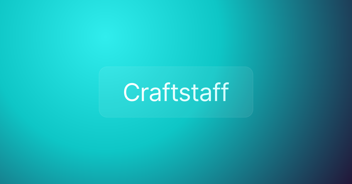 Craftstaff