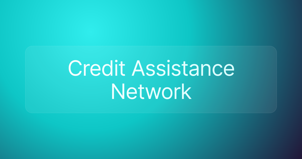 Credit Assistance Network