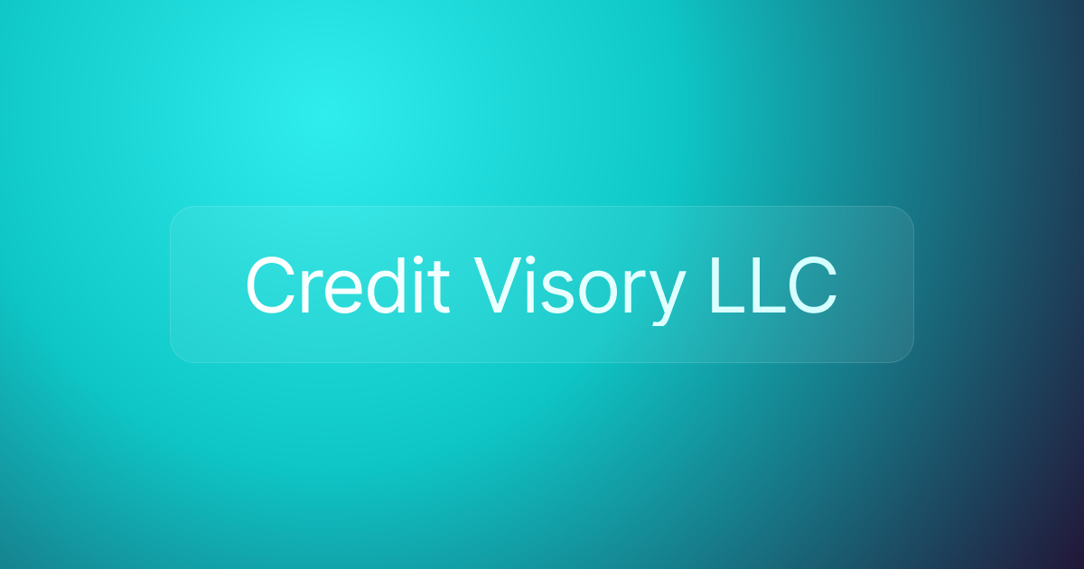 Credit Visory LLC