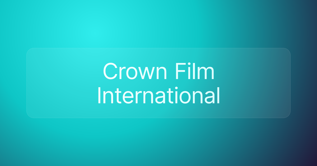 Crown Film International