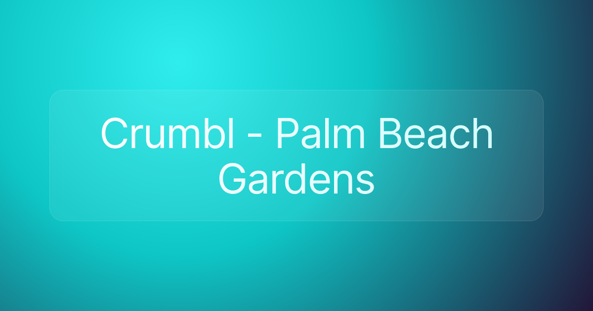 Crumbl - Palm Beach Gardens