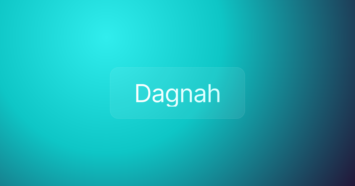 Dagnah