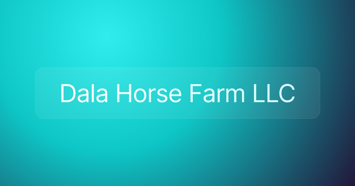 Dala Horse Farm LLC