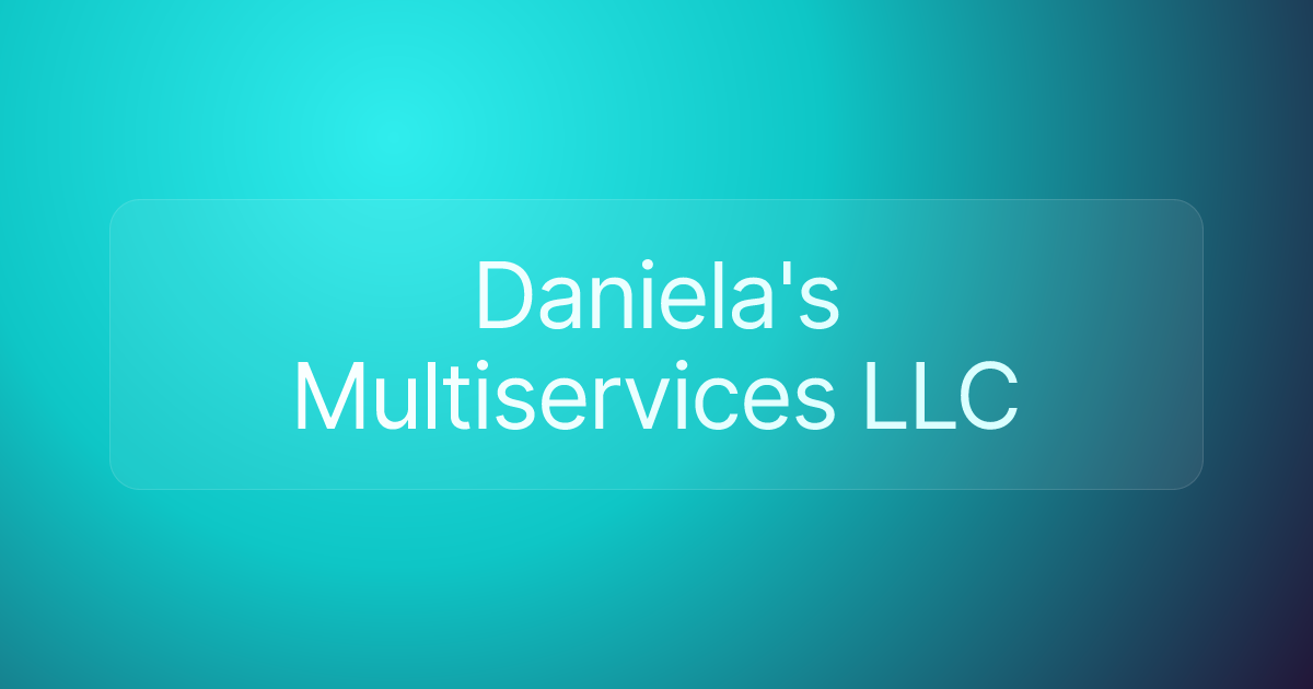 Daniela's Multiservices LLC
