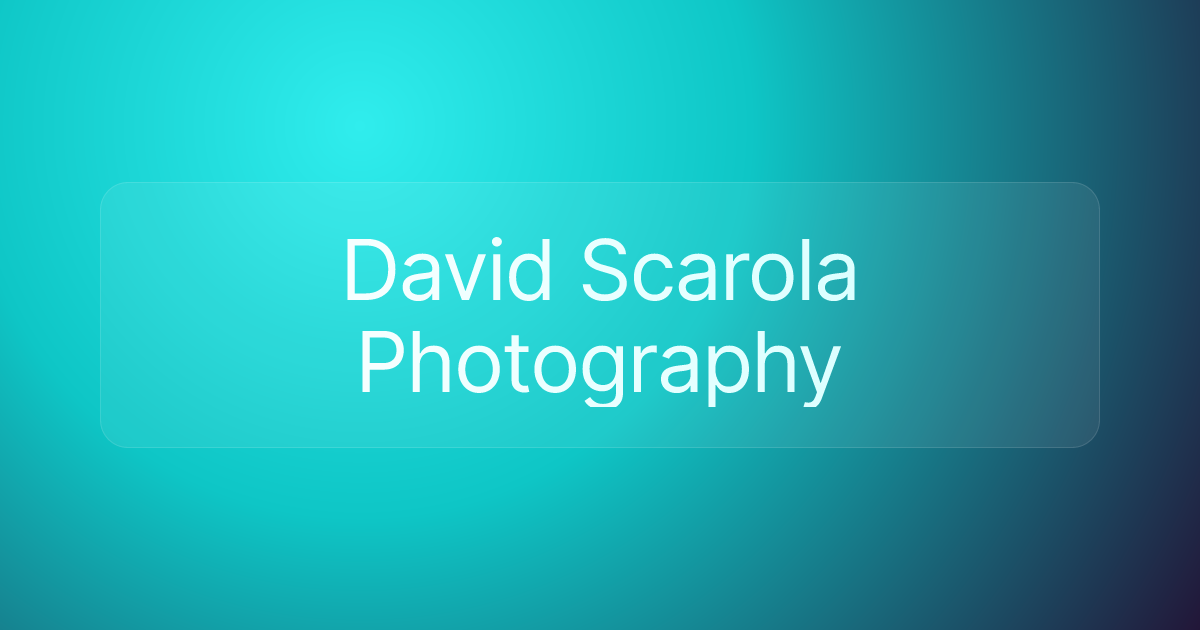 David Scarola Photography
