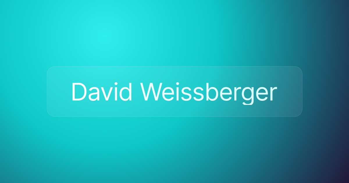 David Weissberger