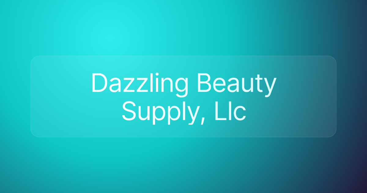 Dazzling Beauty Supply, Llc