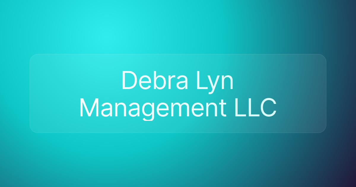 Debra Lyn Management LLC
