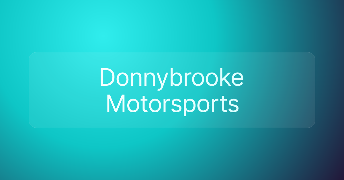 Donnybrooke Motorsports