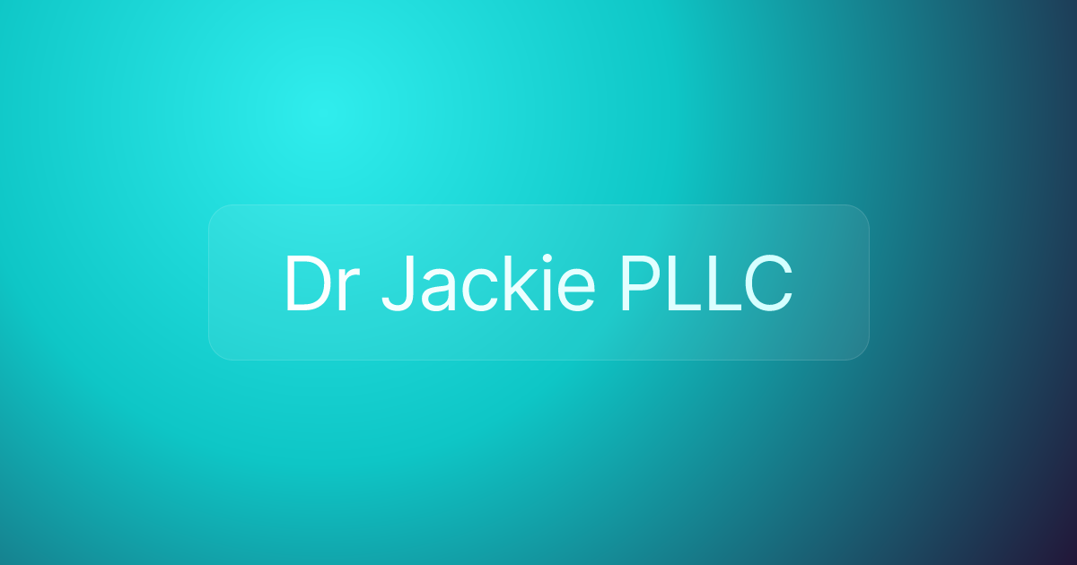 Dr Jackie PLLC