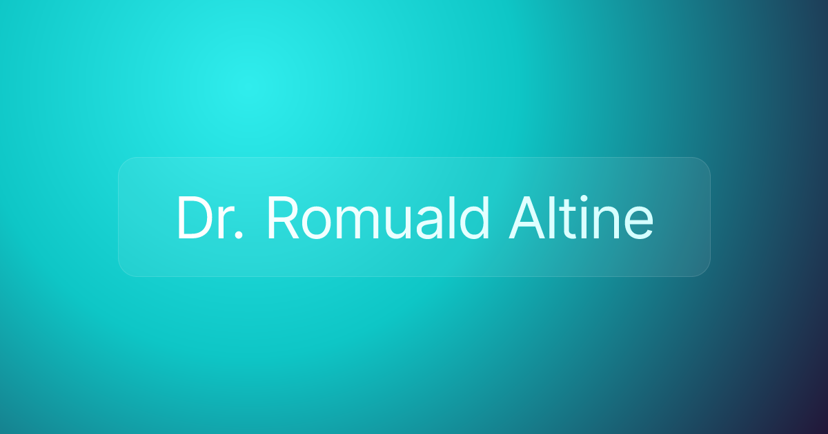 Dr. Romuald Altine