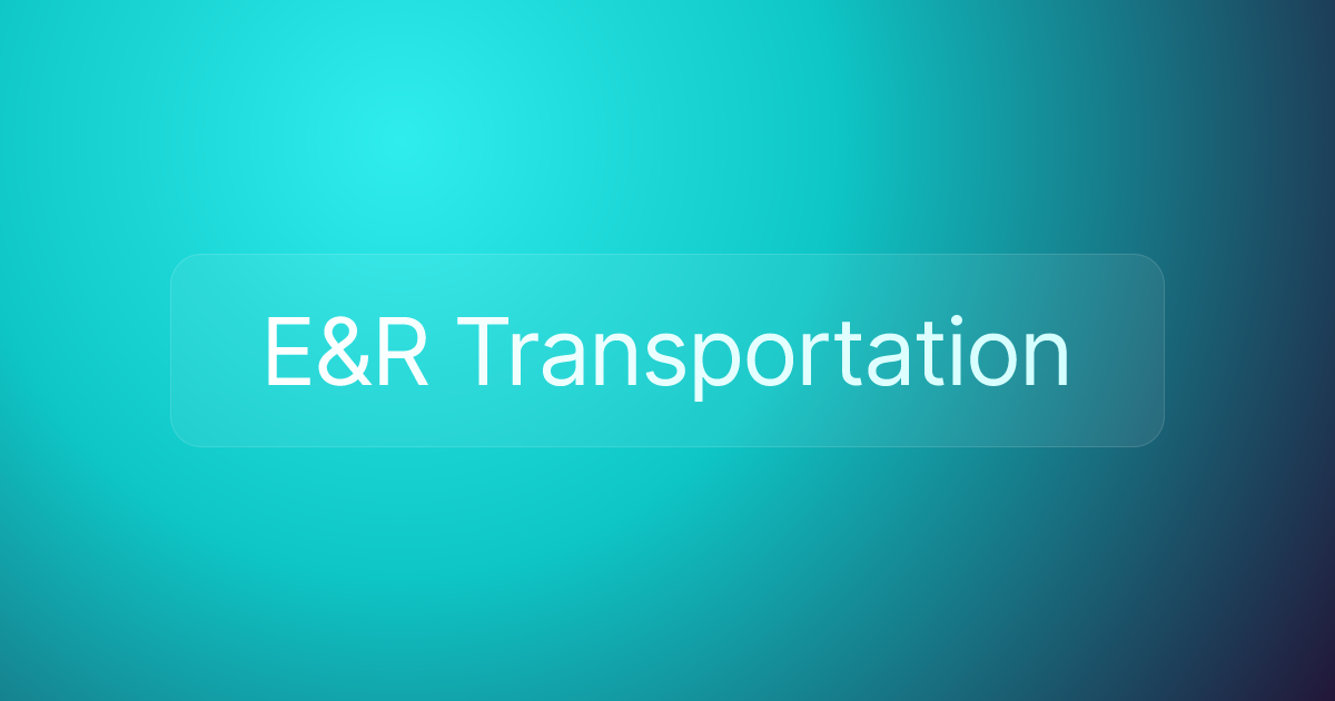 E&R Transportation