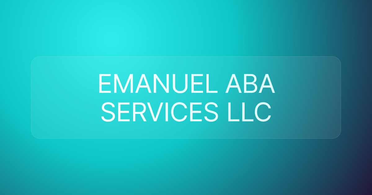 EMANUEL ABA SERVICES LLC