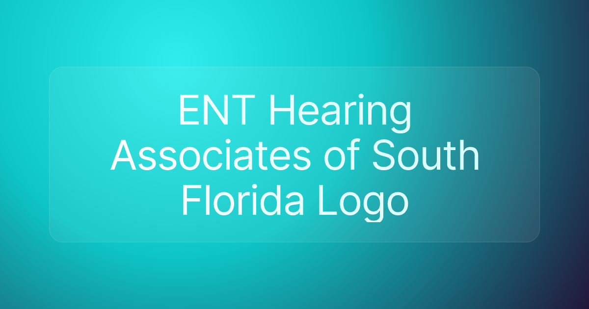 ENT Hearing Associates of South Florida Logo