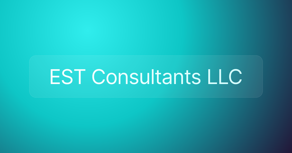EST Consultants LLC