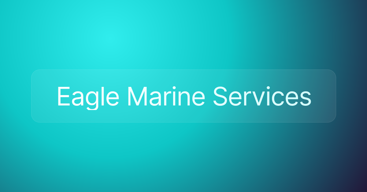 Eagle Marine Services