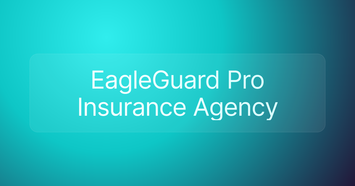 EagleGuard Pro Insurance Agency