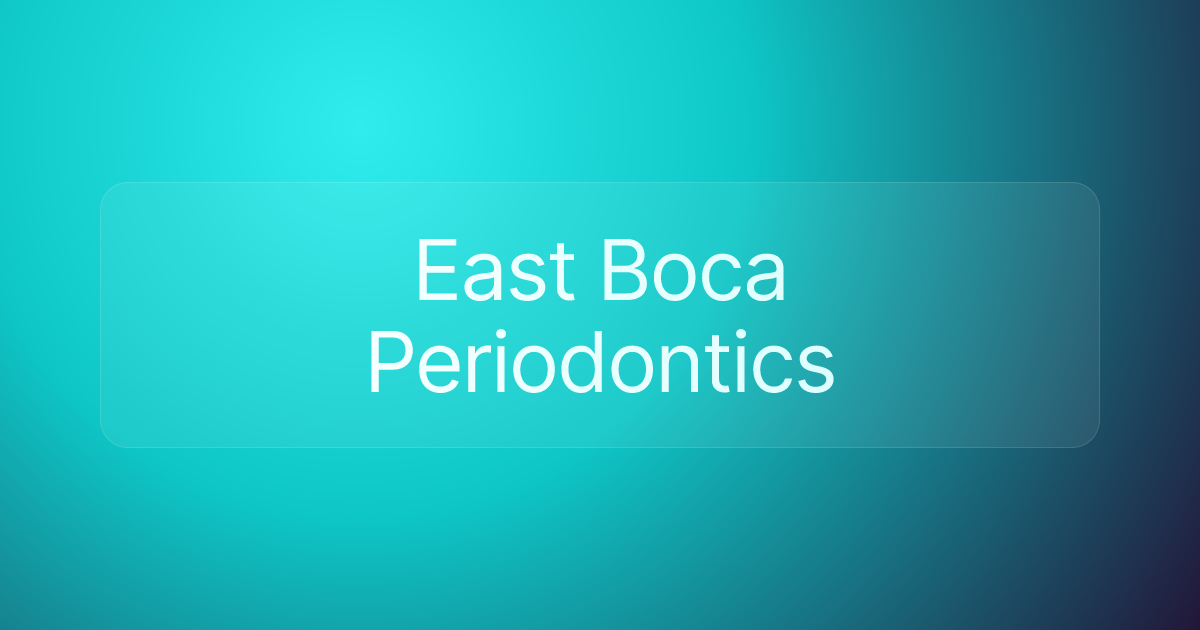 East Boca Periodontics