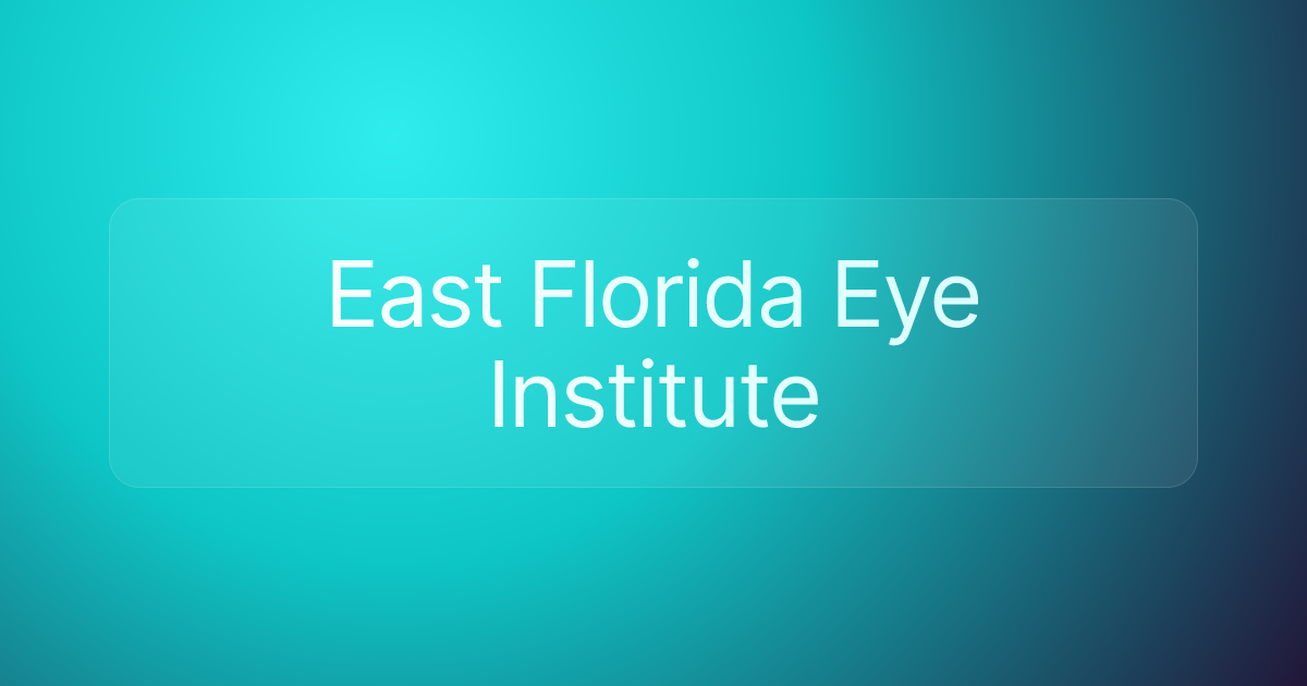 East Florida Eye Institute